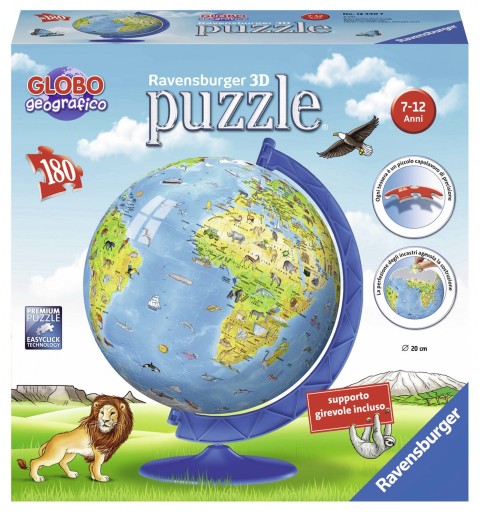 Ravensburger 12340 puzzle 3D puzzle 180 pc(s) World