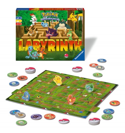 Ravensburger Pokémon Labyrinth Board game Familia