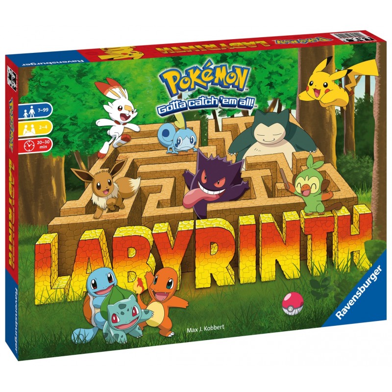 Ravensburger Pokémon Labyrinth Board game Familia