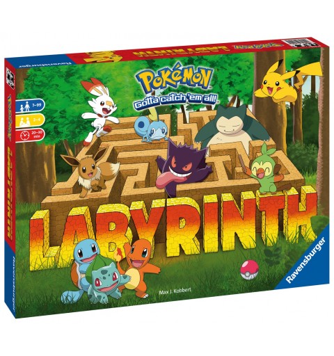 Ravensburger Pokémon Labyrinth Board game Familia