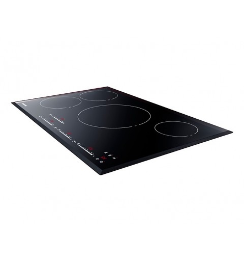 Samsung NZ84F7NB6AB Schwarz Integriert 80 cm Zonen-Induktionskochfeld 4 Zone(n)