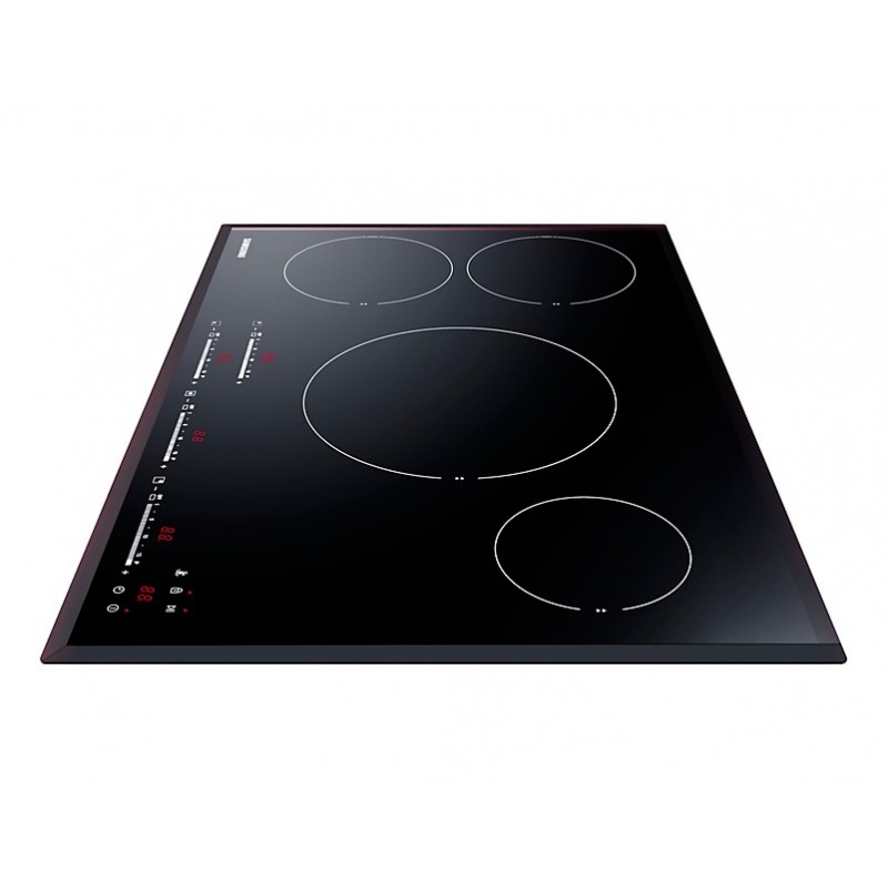 Samsung NZ84F7NB6AB Black Built-in 80 cm Zone induction hob 4 zone(s)