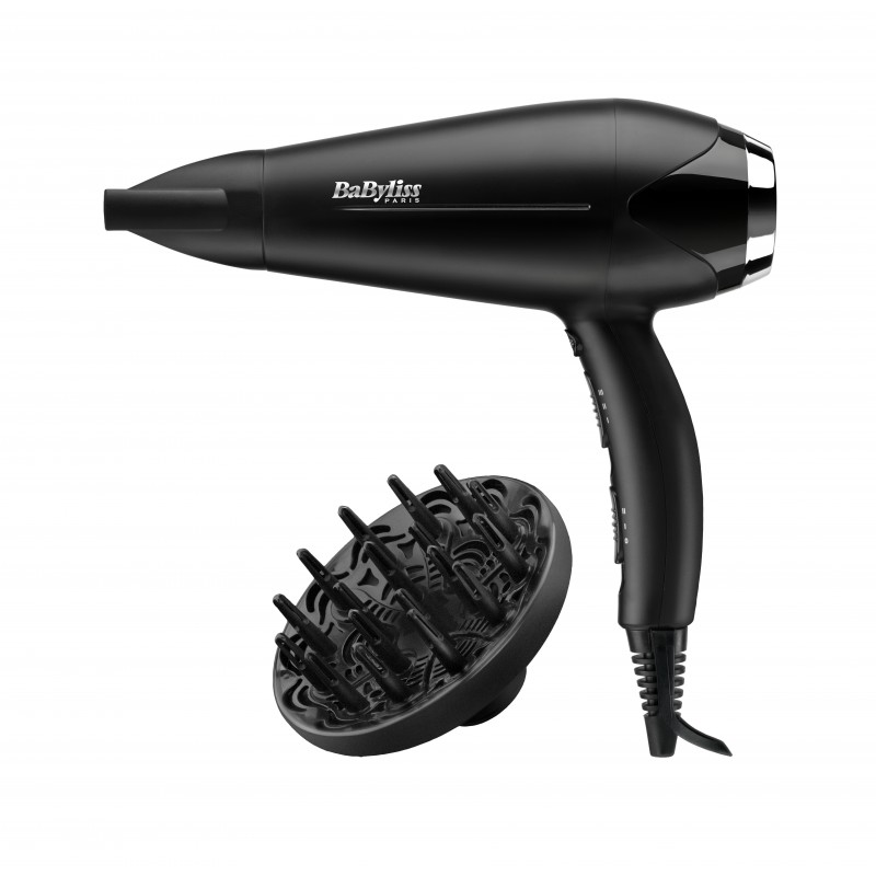 BaByliss D572DE secador 2200 W Negro