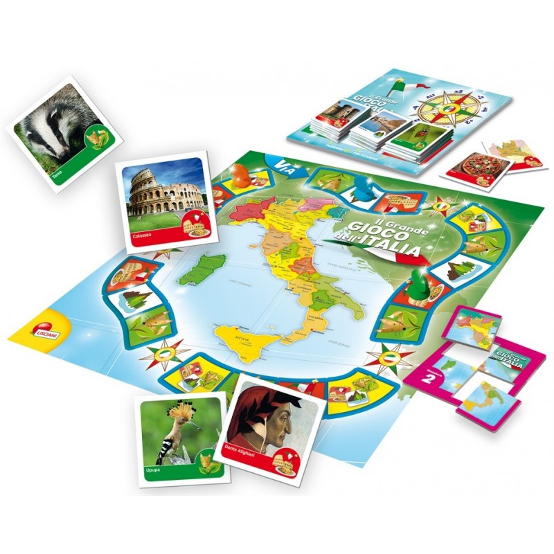 Lisciani 56453 board card game Board game Travel adventure