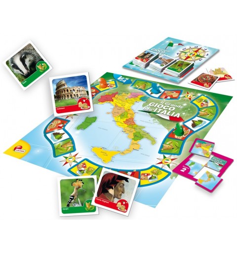 Lisciani 56453 jeu de société Board game Travel adventure