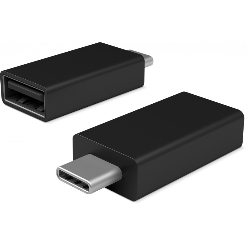 Microsoft JTY-00004 changeur de genre de câble USB-C USB 3.1 Type-A Noir