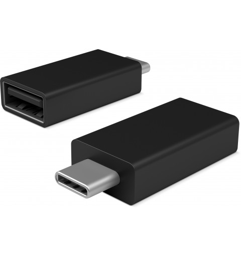 Microsoft JTY-00004 cable gender changer USB-C USB 3.1 Type-A Black