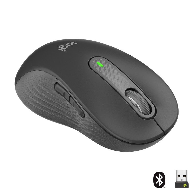 Logitech Signature M650 ratón Izquierda RF inalámbrica + Bluetooth Óptico 2000 DPI