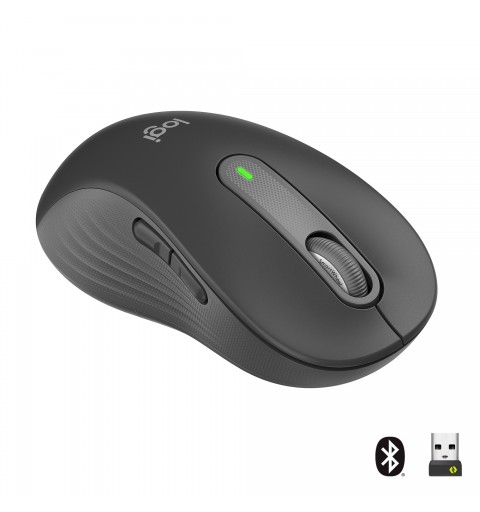 Logitech Signature M650 ratón Izquierda RF inalámbrica + Bluetooth Óptico 2000 DPI