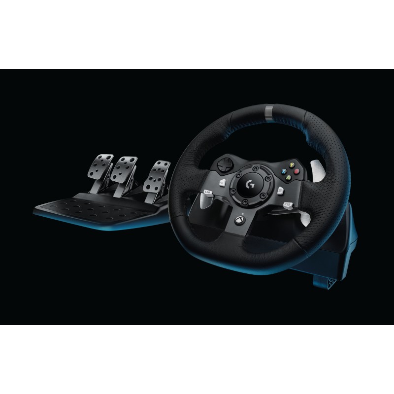 Logitech G G920 Driving Force Racing Wheel Negro USB 2.0 Volante + Pedales Analógico Digital PC, Xbox One