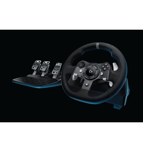 Logitech G G920 Driving Force Racing Wheel Negro USB 2.0 Volante + Pedales Analógico Digital PC, Xbox One