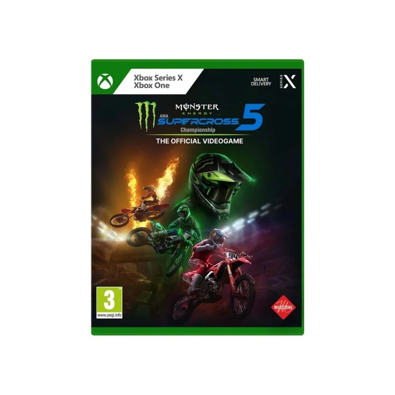 Milestone Monster Energy Supercross 5 Standard Anglais, Espagnol, Italien, Français, Allemand, POR-BRA Xbox Series X