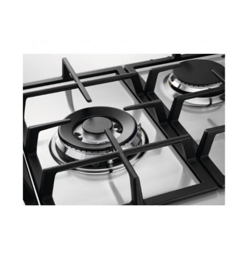 Electrolux KGS7536SX Black, Stainless steel Built-in 75 cm Gas 5 zone(s)