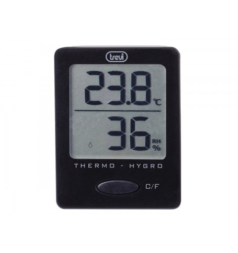 Trevi TE 3004 Elektronisches Umgebungsthermometer Indoor Schwarz