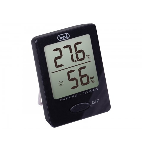 Trevi TE 3004 Elektronisches Umgebungsthermometer Indoor Schwarz