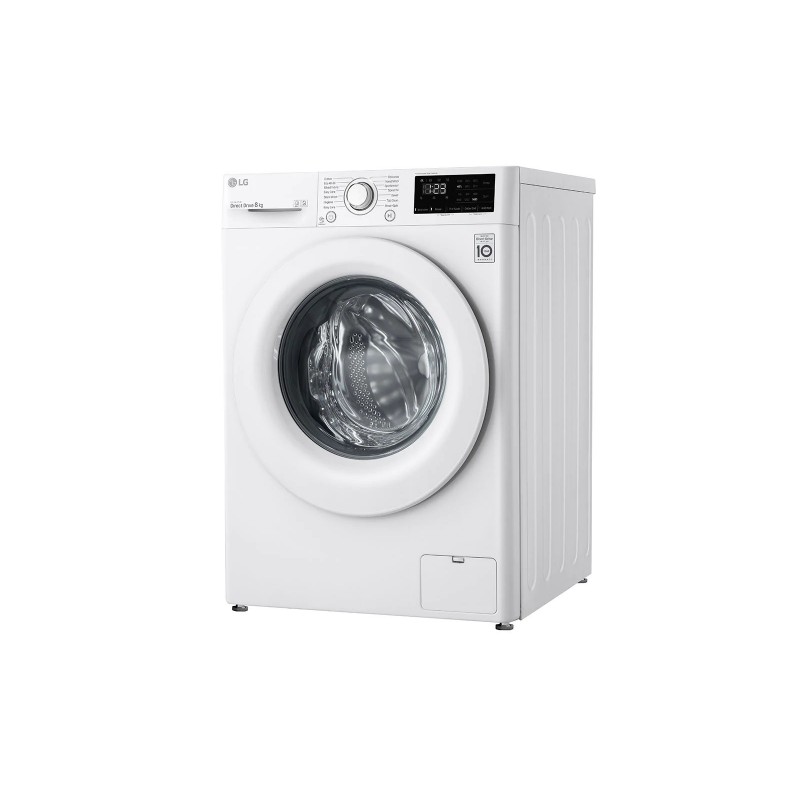 LG F4WV308N3E machine à laver Charge avant 8 kg 1400 tr min C Blanc