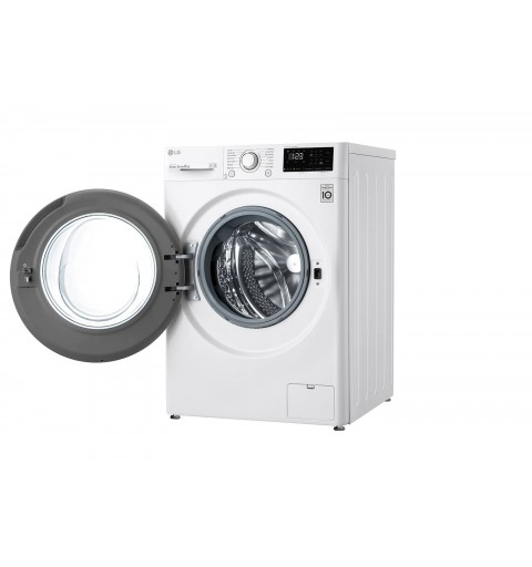 LG F4WV308N3E washing machine Front-load 8 kg 1400 RPM C White