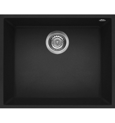 Elleci Quadra 105 G40 Top-mounted sink Rectangular Granitek