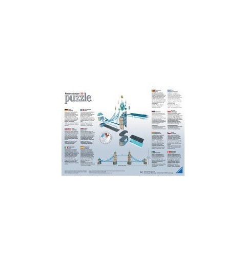 Ravensburger Tower Bridge Puzle 3D 216 pieza(s) Edificios