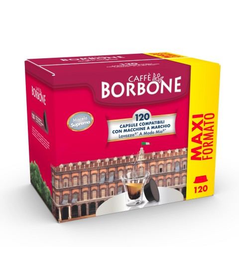 Caffe Borbone Miscela Suprema Cápsula de café 120 pieza(s)