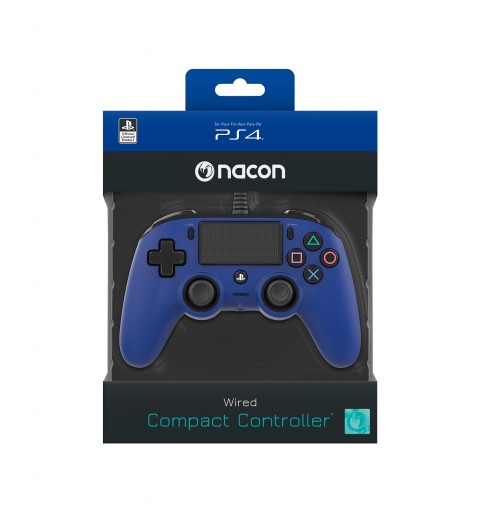 NACON PS4OFCPADBLUE Gaming Controller Blue Gamepad PlayStation 4