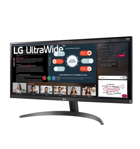 LG 29WP500-B Computerbildschirm 73,7 cm (29 Zoll) 2560 x 1080 Pixel UltraWide Full HD LED Schwarz