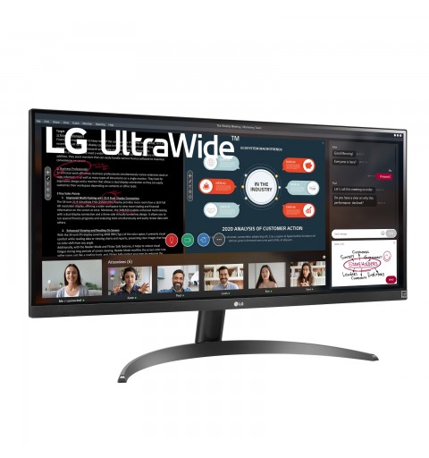 LG 29WP500-B Computerbildschirm 73,7 cm (29 Zoll) 2560 x 1080 Pixel UltraWide Full HD LED Schwarz