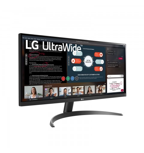 LG 29WP500-B computer monitor 73.7 cm (29") 2560 x 1080 pixels UltraWide Full HD LED Black