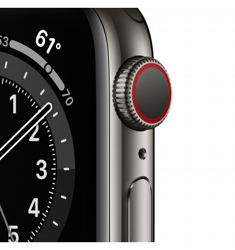 Apple Watch Series 6 40 mm OLED 4G Grafito GPS (satélite)