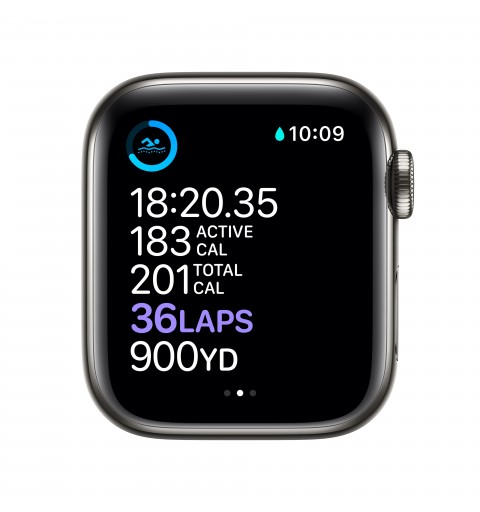 Apple Watch Series 6 40 mm OLED 4G Graphite GPS (satellite)