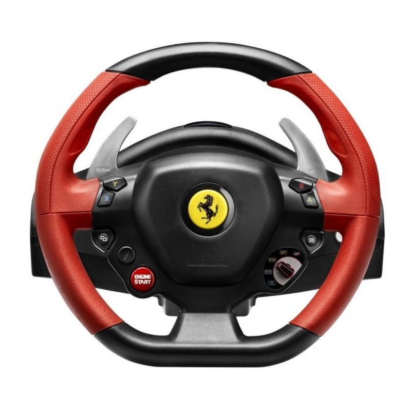 Thrustmaster Ferrari 458 Spider Black, Red Steering wheel + Pedals Xbox One