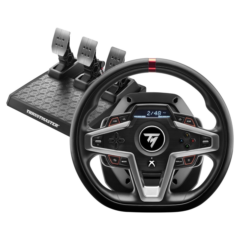 Thrustmaster 4460182 mando y volante Negro USB Volante + Pedales Analógico Digital PC, Xbox One, Xbox One S, Xbox One X, Xbox