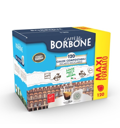 Caffe Borbone 44BNERADECISA120 bolsita y cápsula de café Dosis de café 120 pieza(s)