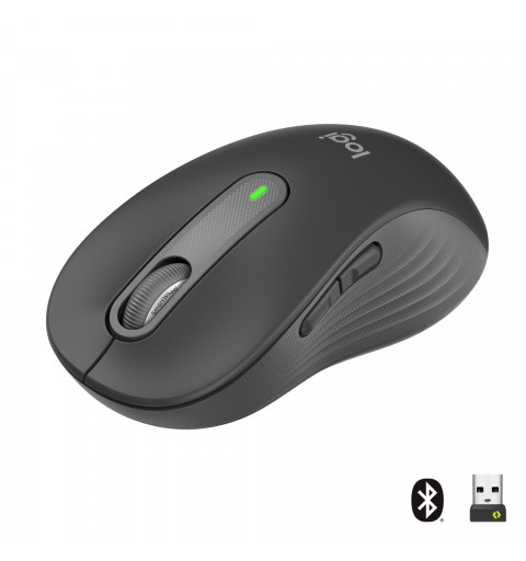 Logitech Signature M650 mouse Mano destra Wireless a RF + Bluetooth Ottico 2000 DPI