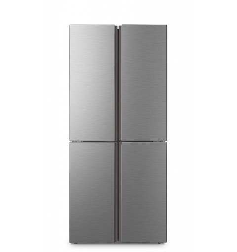 Hisense RQ515N4AD1 frigo américain Autoportante 394 L E Acier inoxydable