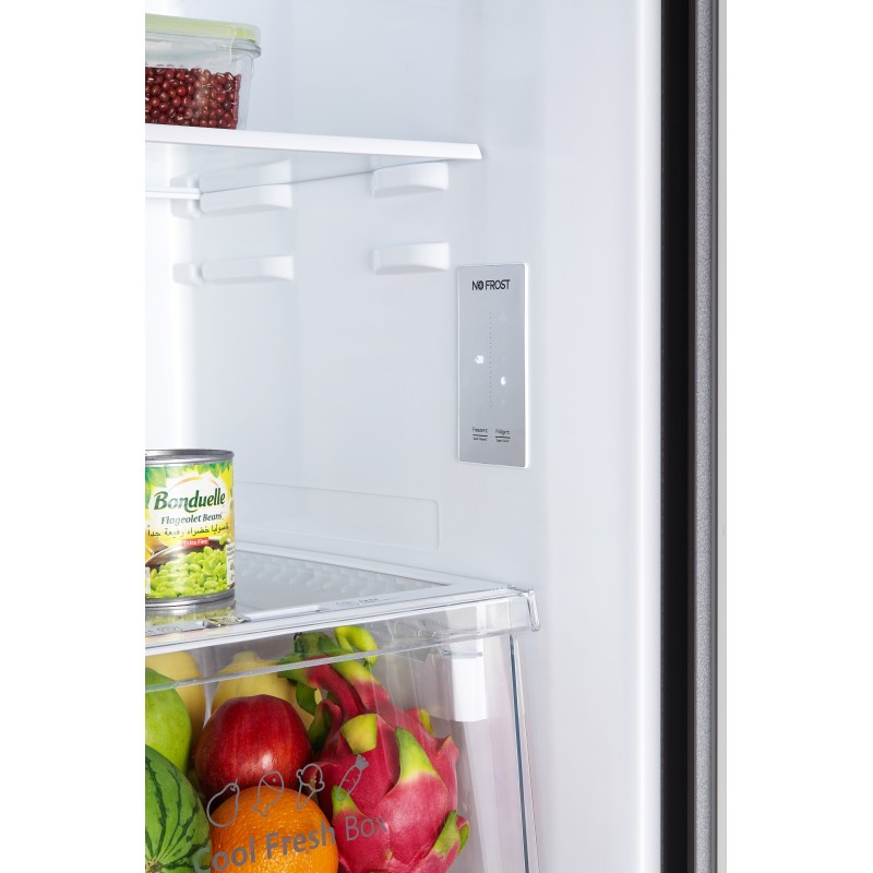 Hisense RQ515N4AD1 frigo américain Autoportante 394 L E Acier inoxydable