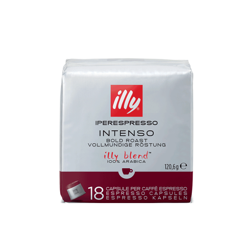 Illy Capsule Caffè Iperespresso Tostatura Intenso (Marrone) +