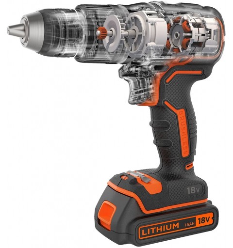 Black & Decker BL188KB-QW visseuse électrique et visseuse à percussion Orange