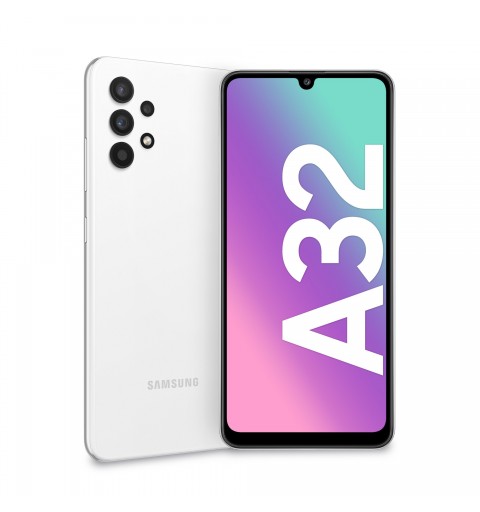 Samsung Galaxy A32 4G SM-A325F DS 16,3 cm (6.4") Double SIM Android 11 USB Type-C 4 Go 128 Go 5000 mAh Blanc