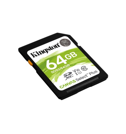 Kingston Technology Canvas Select Plus 64 GB SDXC UHS-I Klasse 10