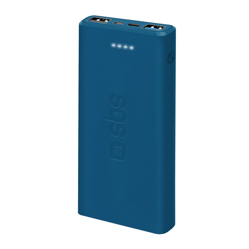 SBS TTBB10000FASTA power bank Lithium Polymer (LiPo) 10000 mAh Cyan