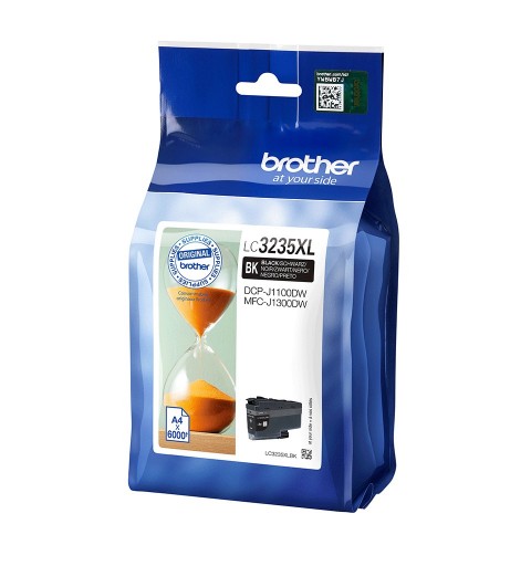 Brother LC-3235XLBK cartucho de tinta 1 pieza(s) Original Alto rendimiento (XL) Negro