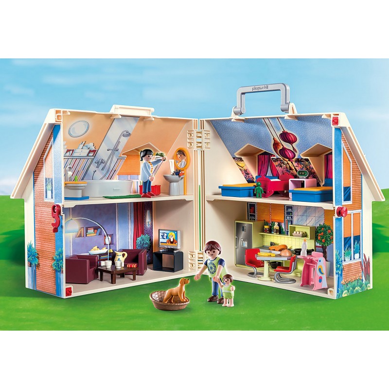 Playmobil Dollhouse Mitnehm-Puppenhaus