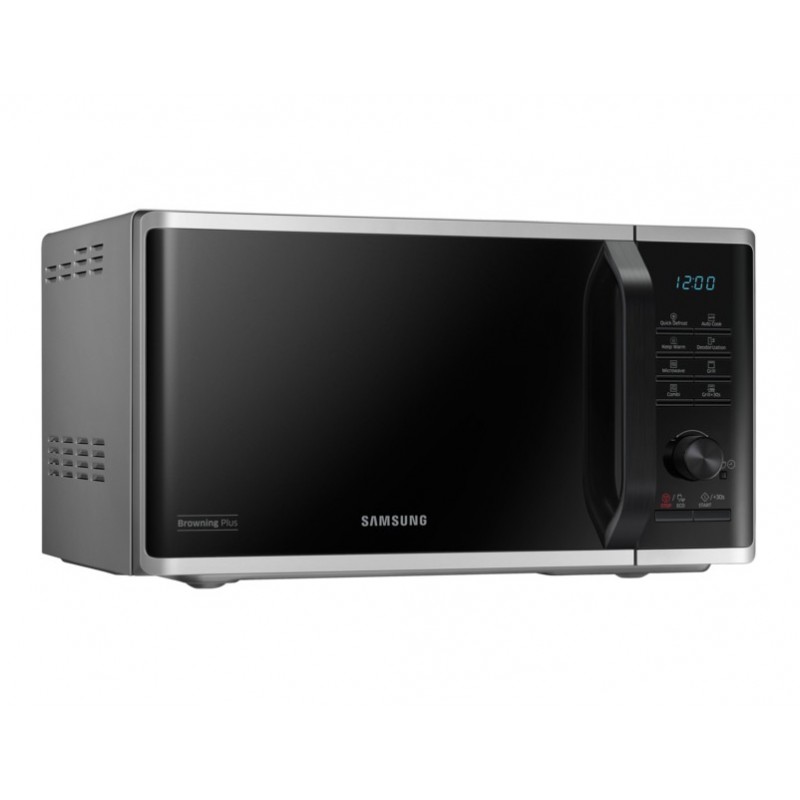 Samsung MG23K3515AS micro-onde Comptoir Micro-ondes grill 23 L 800 W Noir, Argent