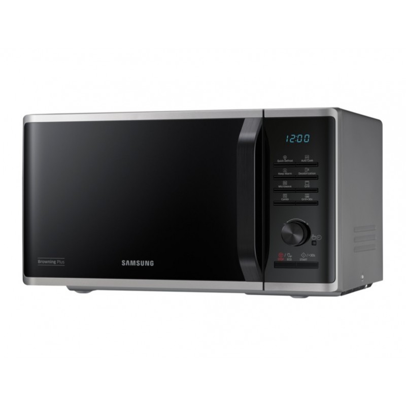 Samsung MG23K3515AS micro-onde Comptoir Micro-ondes grill 23 L 800 W Noir, Argent