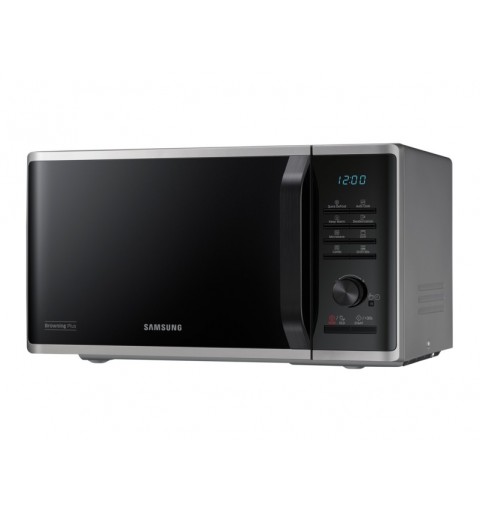 Samsung MG23K3515AS micro-onde Comptoir Micro-ondes grill 23 L 800 W Noir, Argent