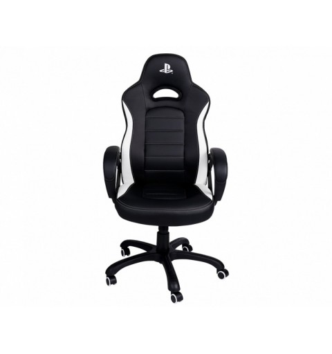 NACON PCCH-350 Universal gaming chair Padded seat Black, White