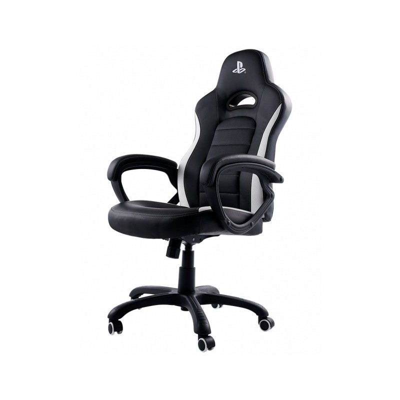 NACON PCCH-350 Universal gaming chair Padded seat Black, White