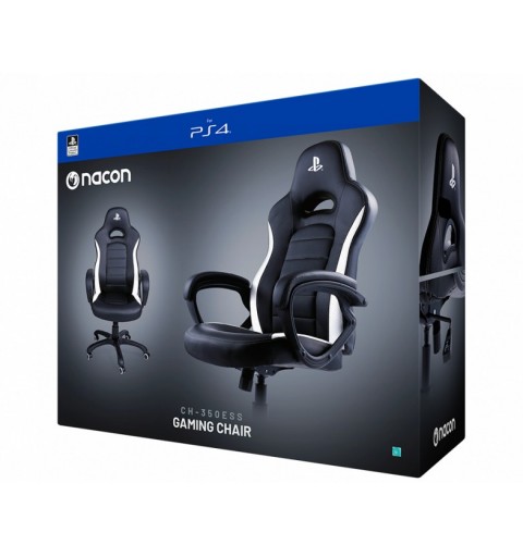 NACON PCCH-350 Universal gaming chair Padded seat Black, White