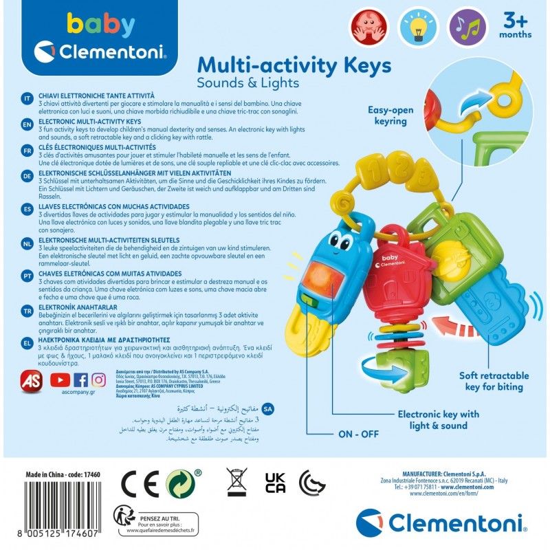 Clementoni 17460 learning toy